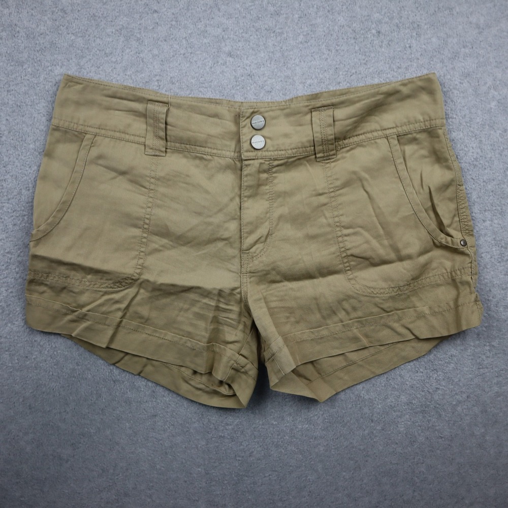 Sanctuary Shorts Women Size 30 Utility Cargo Khaki Tan Lyocell XH0037R02 Casual